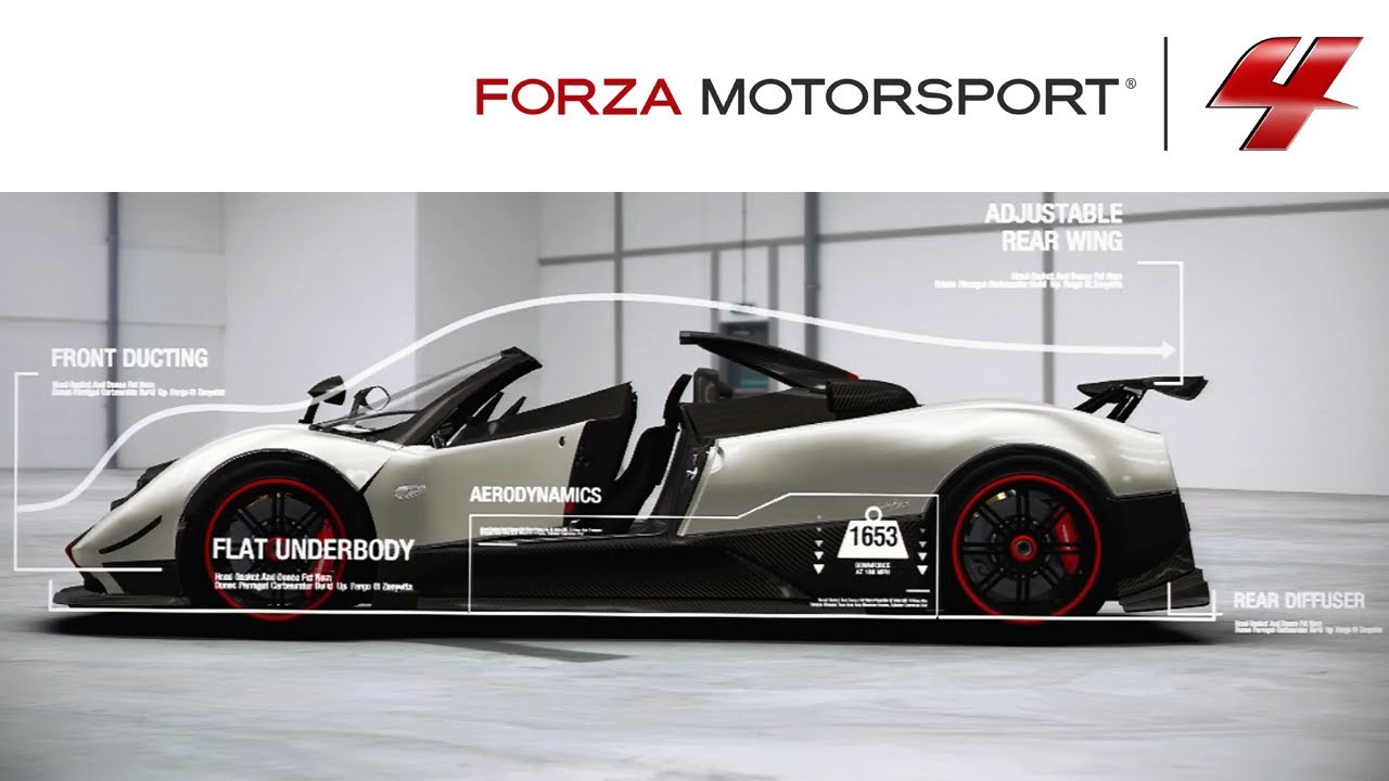 Forza 4 1080p Pagani Zonda Cinque Autovista