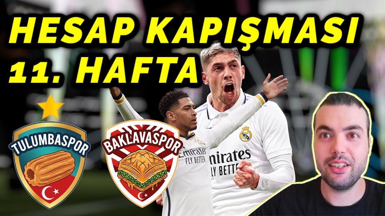 HESAP KAPIŞMASI 11. HAFTA🔥  (BAKLAVASPOR vs TULUMBASPOR) eFootball 2026 Mobile