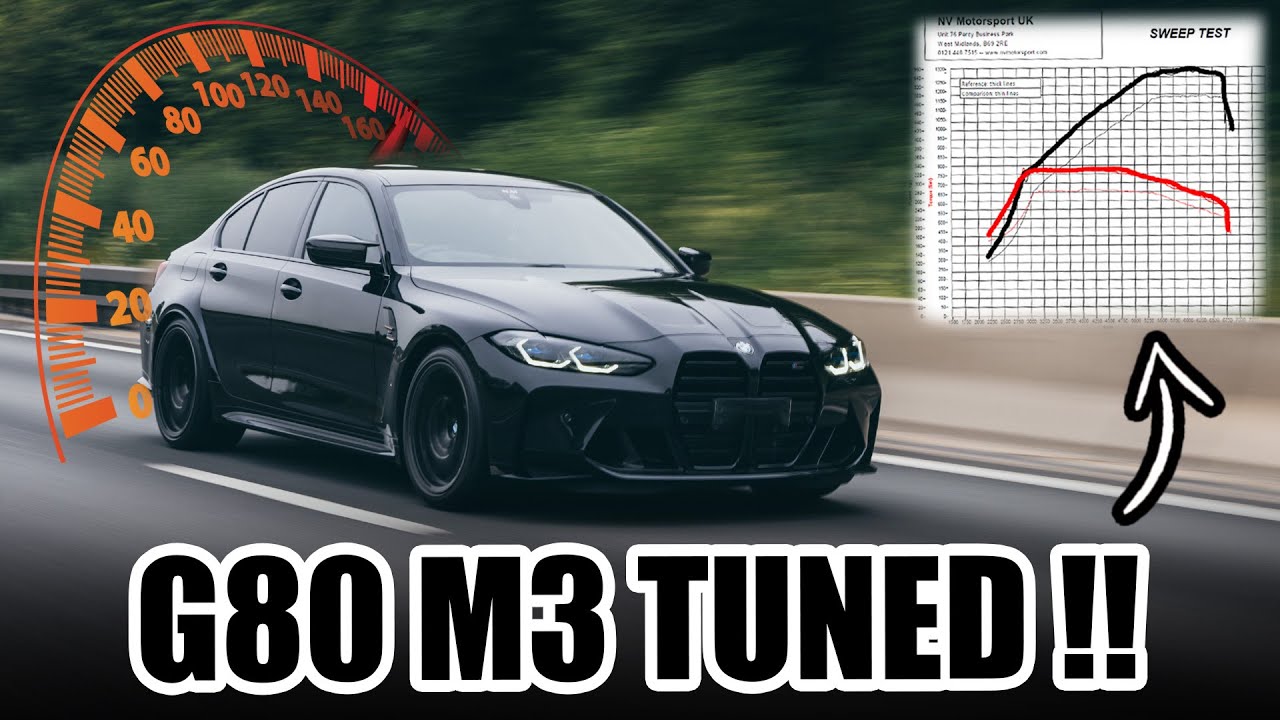TUNING the G80 M3 with a JB4!!