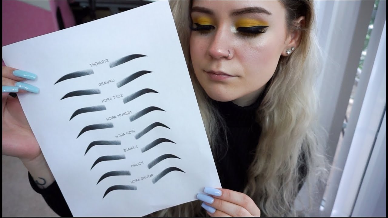 ASMR Brow Mapping and Styling