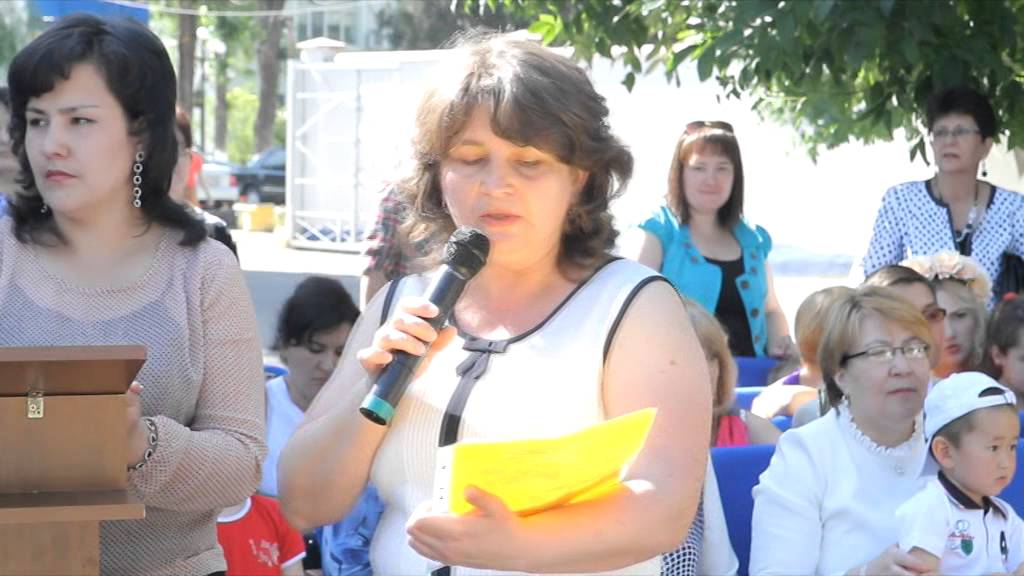 Последний звонок 2014 в гимназии Дулати - фрагмент праздника