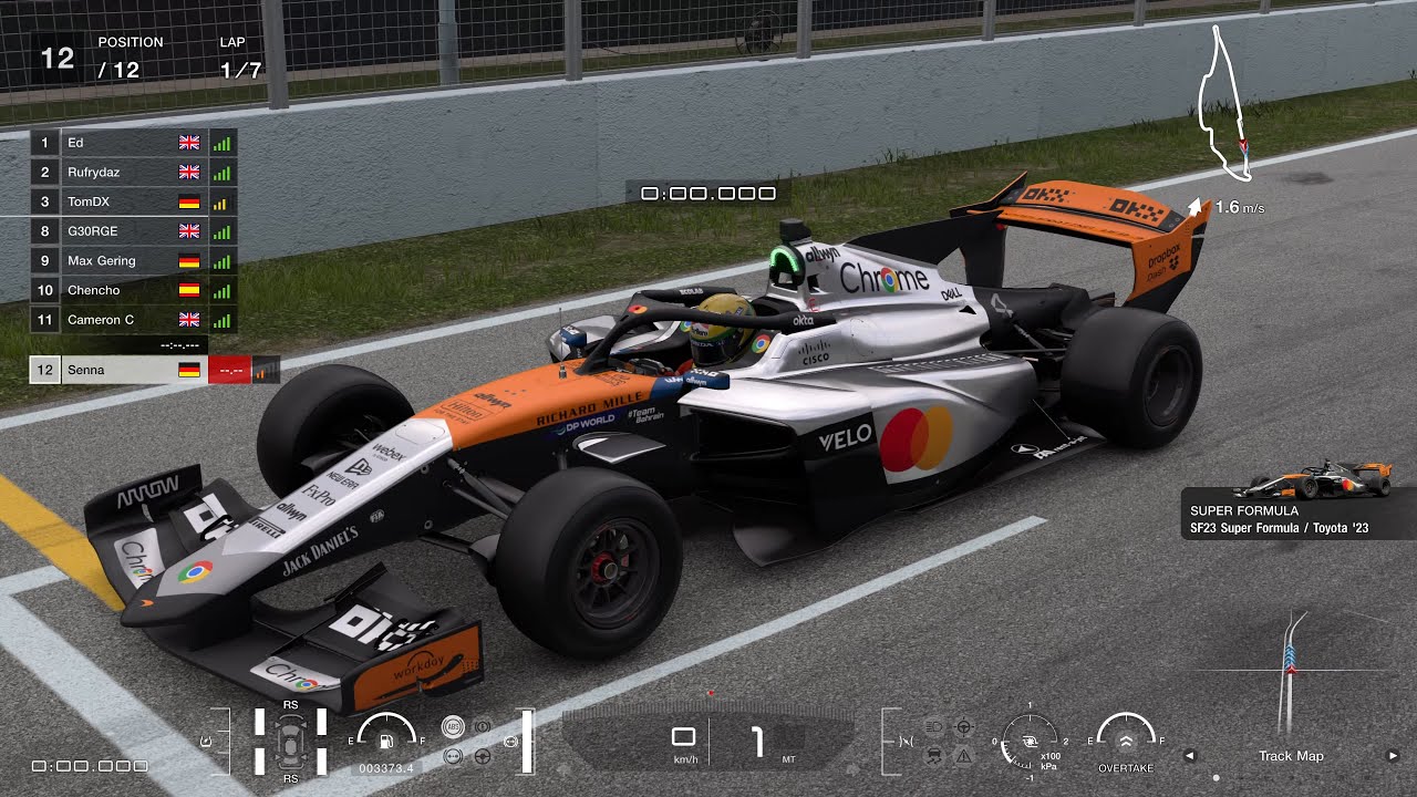 GT7 | Daily Race | Circuit Gilles-Villeneuve | Dallara SF23 Super Formula / Toyota | Onboard