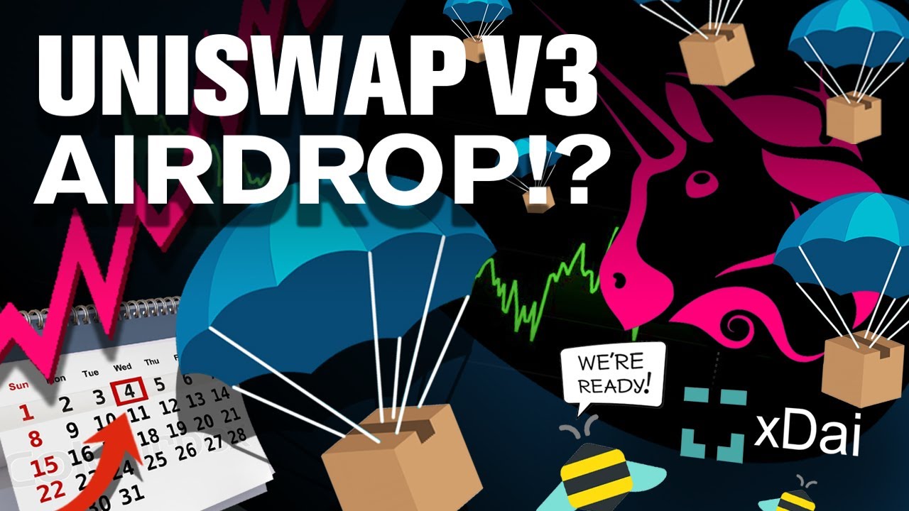 2nd UNISWAP ($UNI) Airdrop with V3 Launch!? When!?