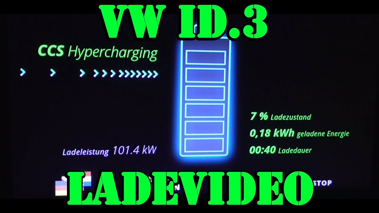 VW ID.3 | Das Lademonster in seiner Klasse am HPC Ladepark Kreuz Hilden | Ladekurve | Ladetest