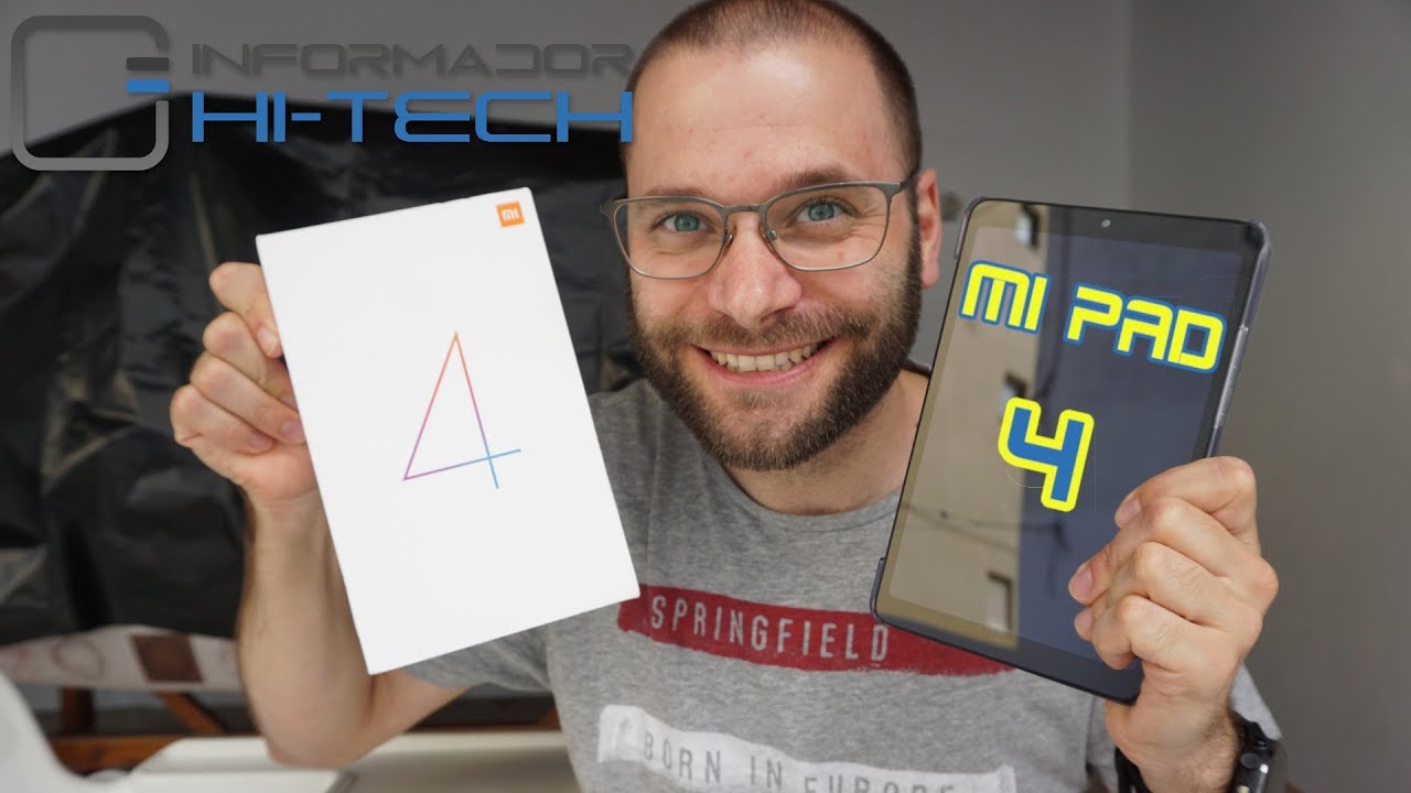Tablet poderoso!!! Ainda há quem compre? Mi Pad 4 - Unboxing e mini-análise em português