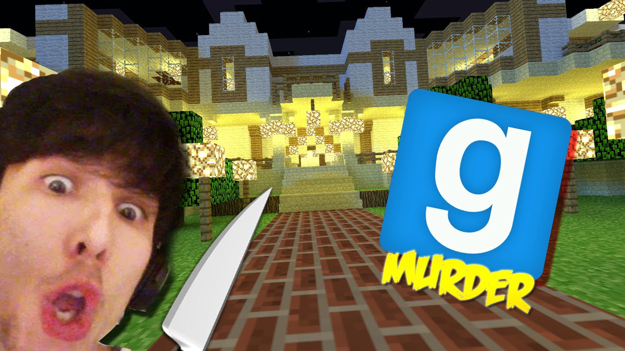 UN ASSASSINO IN MINECRAFT! - Garry's Mod Murder + Prop Hunt