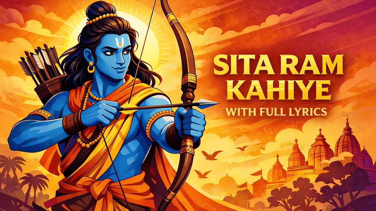 Sita Ram Kahiye | Lyrical Video | H H Swami Shri Padmanabh Sharan D |Suhit Abhyankar | Ram Bhajan