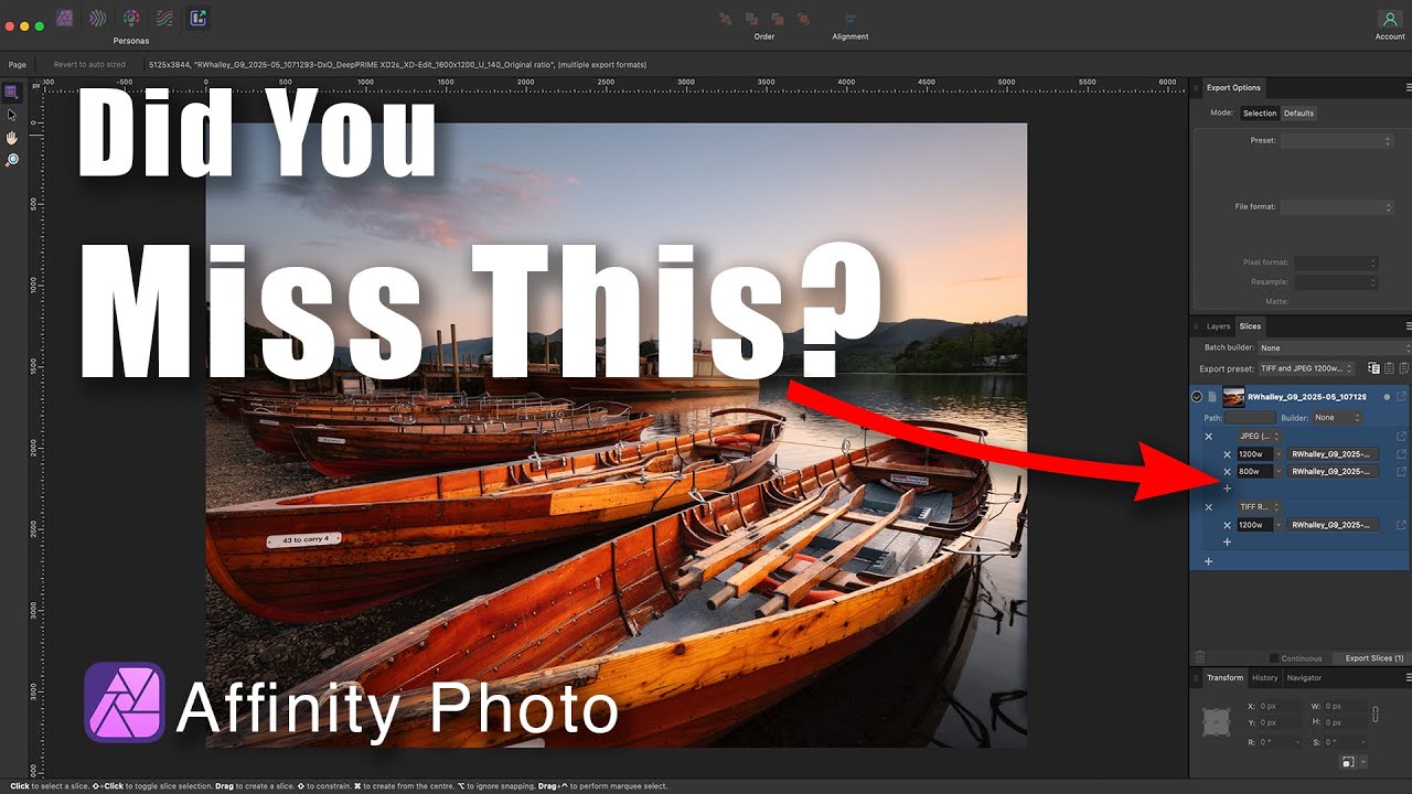 Probably The Most Overlooked Preset in Affinity Photo