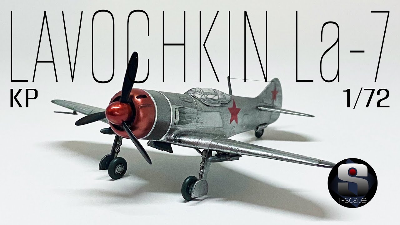 Lavochkin La7 by KP 1/72 - Full build aircraft model kit