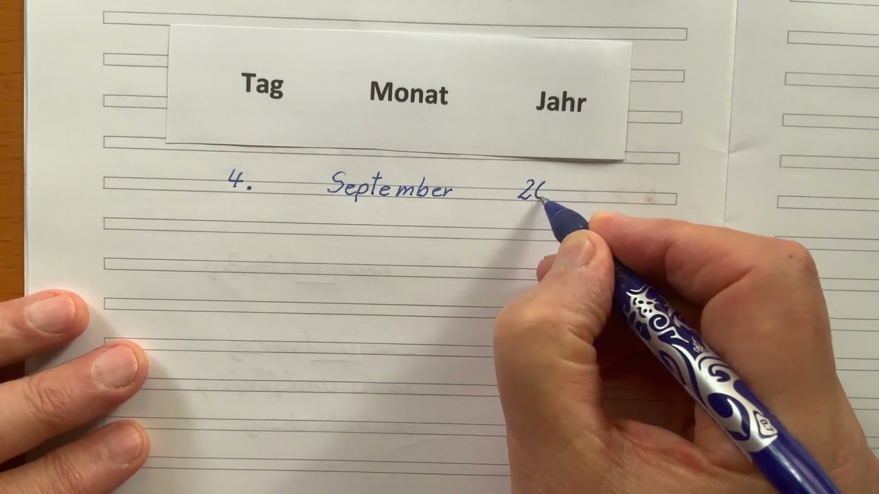 Das Geburtsdatum