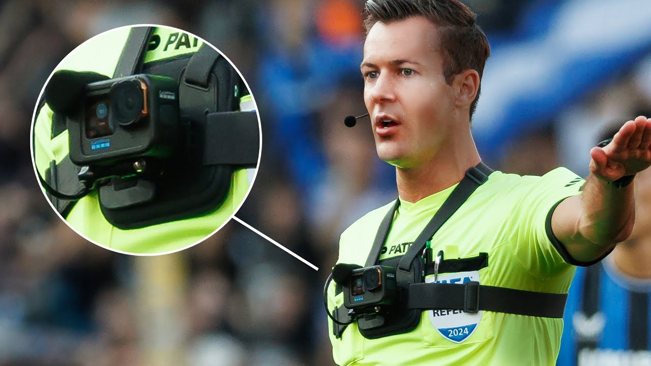Bodycam | Follow the Supercup between Club Brugge & Union SG from the referee’s POV 👀🎥