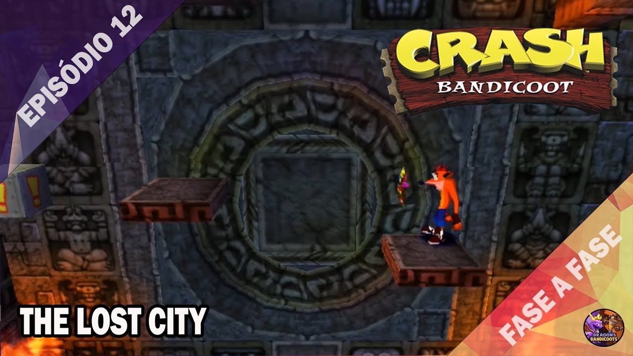 [100%] CRASH BANDICOOT (PS1) #12 - The Lost City