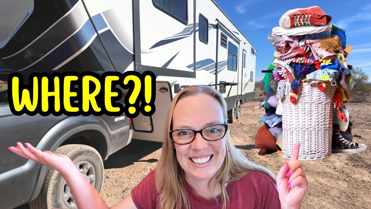 18 Rv LAUNDRY STORAGE Ideas & hacks! | Full-time rv living