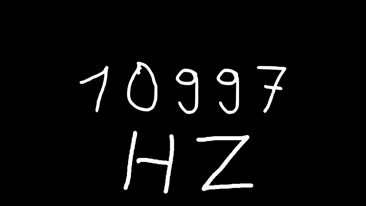 10997 hz