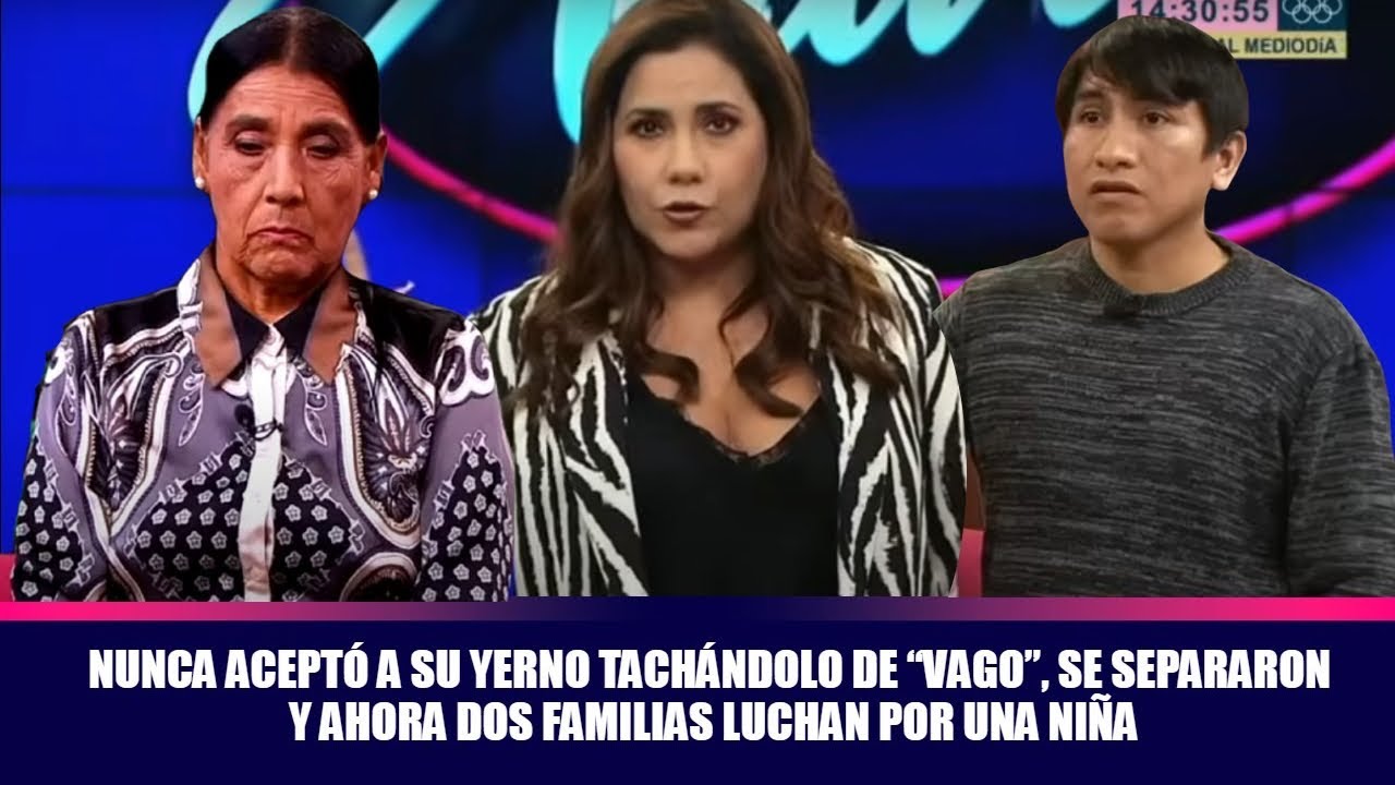Nunca aceptó a su yerno tachándolo de “vago”, se separaron y ahora dos familias luchan por una niña