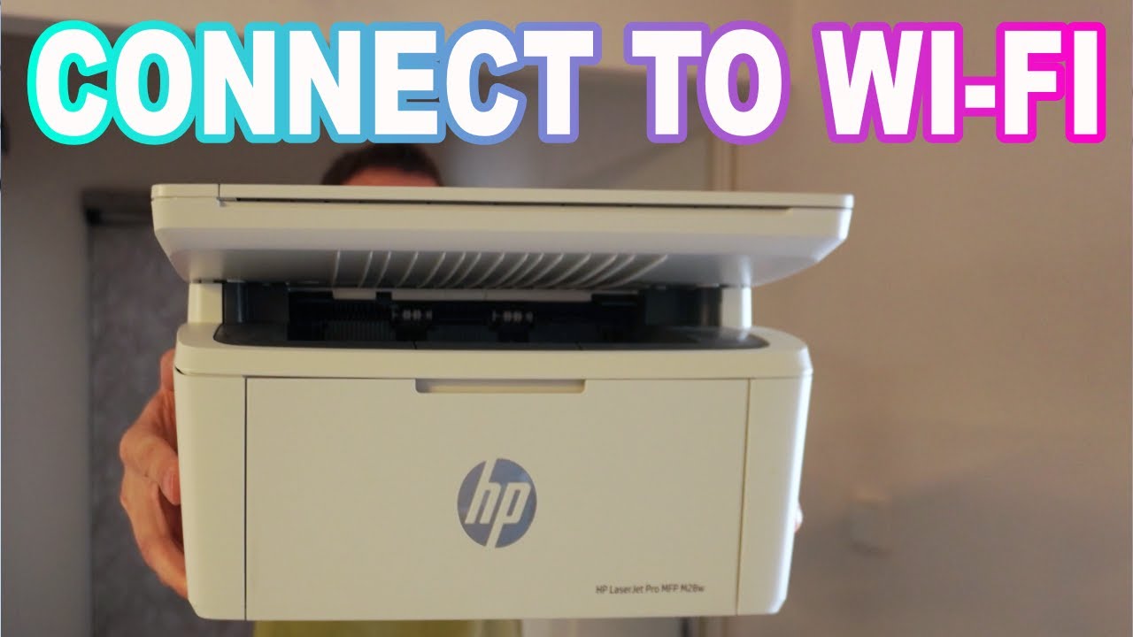 МФУ HP LaserJet Pro MFP M28w: настройка Wi-Fi за считанные минуты (кабель не нужен!)