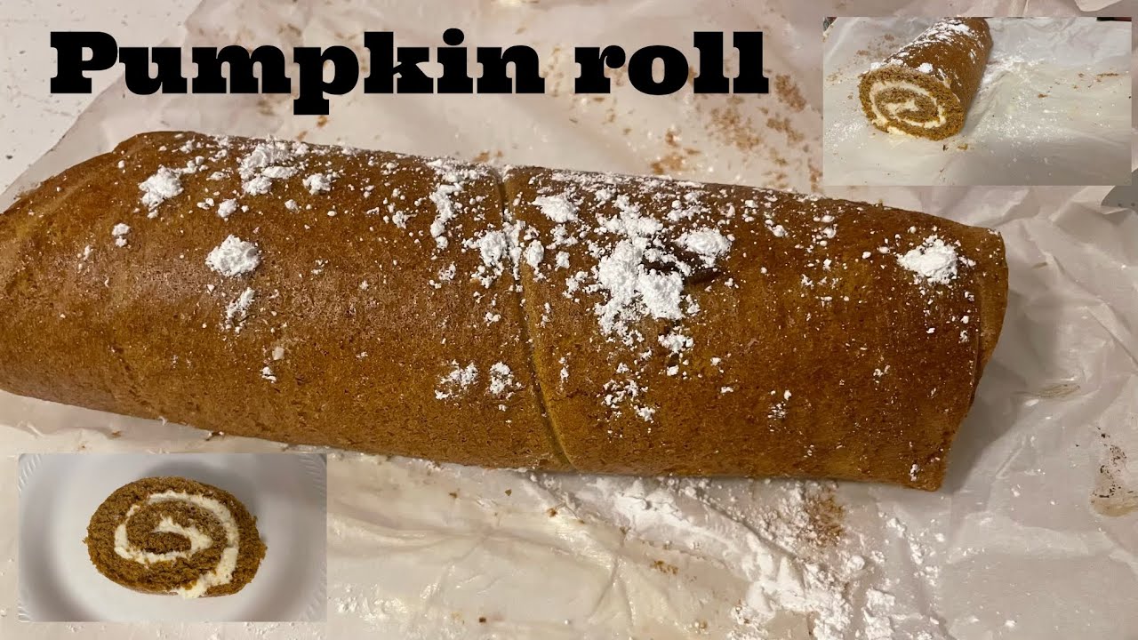 easy no mess pumpkin roll