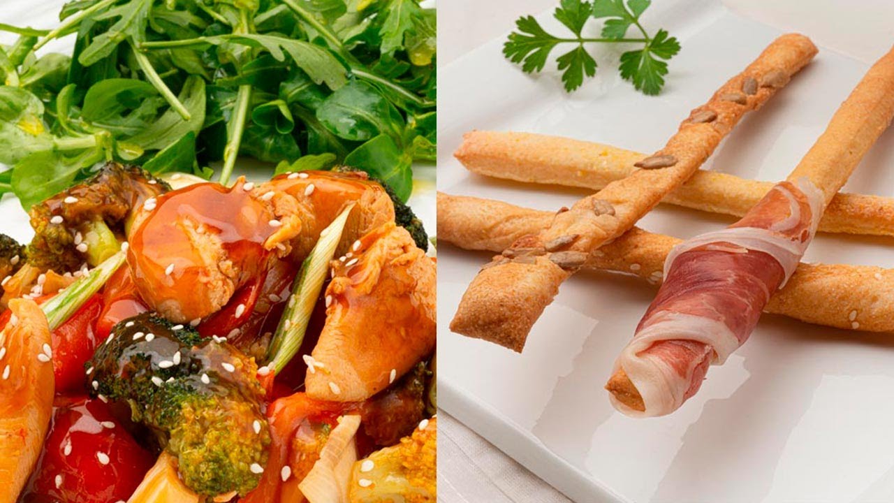 Pollo Teriyaki - Grisines - Cocina Abierta de Karlos Arguiñano