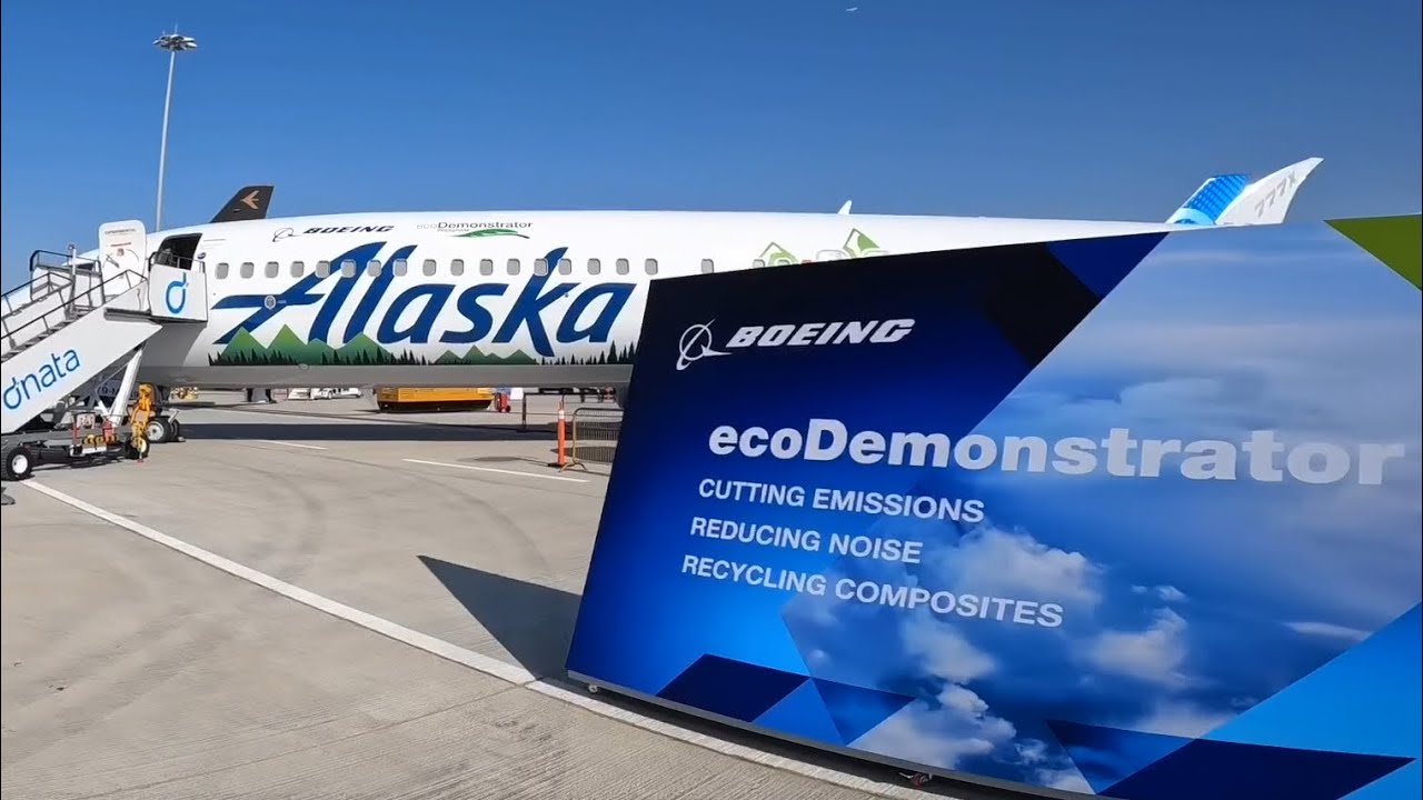 Alaska Airlines Boeing 737 MAX 9 ecoDemonstrator | Airframe Review