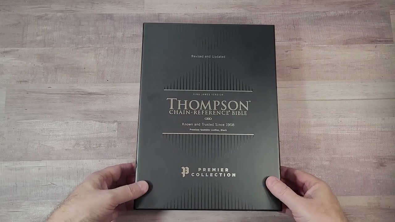 KJV Thompson Chain Reference Bible - Premier Collection
