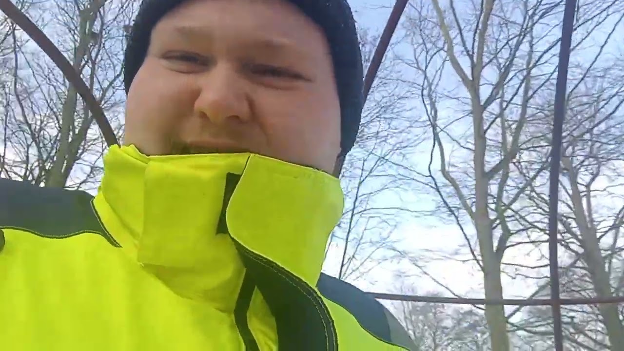 Promenad  snö