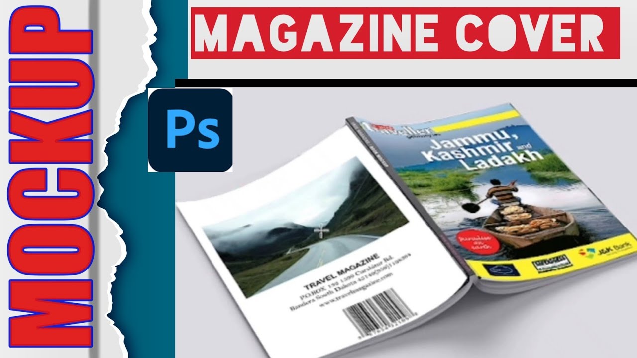 mockup tamplates | magazine cover | mockup kaise kare