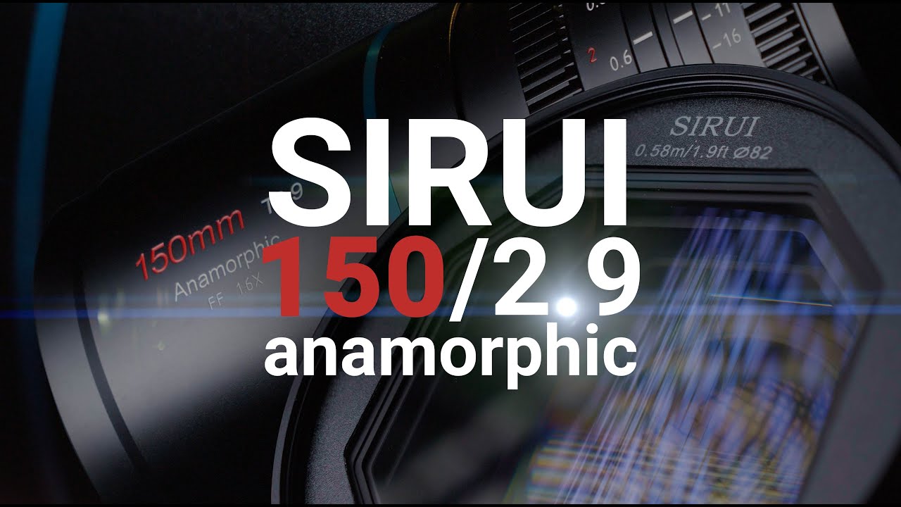 АНАМОРФНЫЙ СУПЕРТЕЛЕФОТООБЪЕКТИВ - Обзор анаморфотного объектива Sirui Venus 150mm T2.9 1.6X