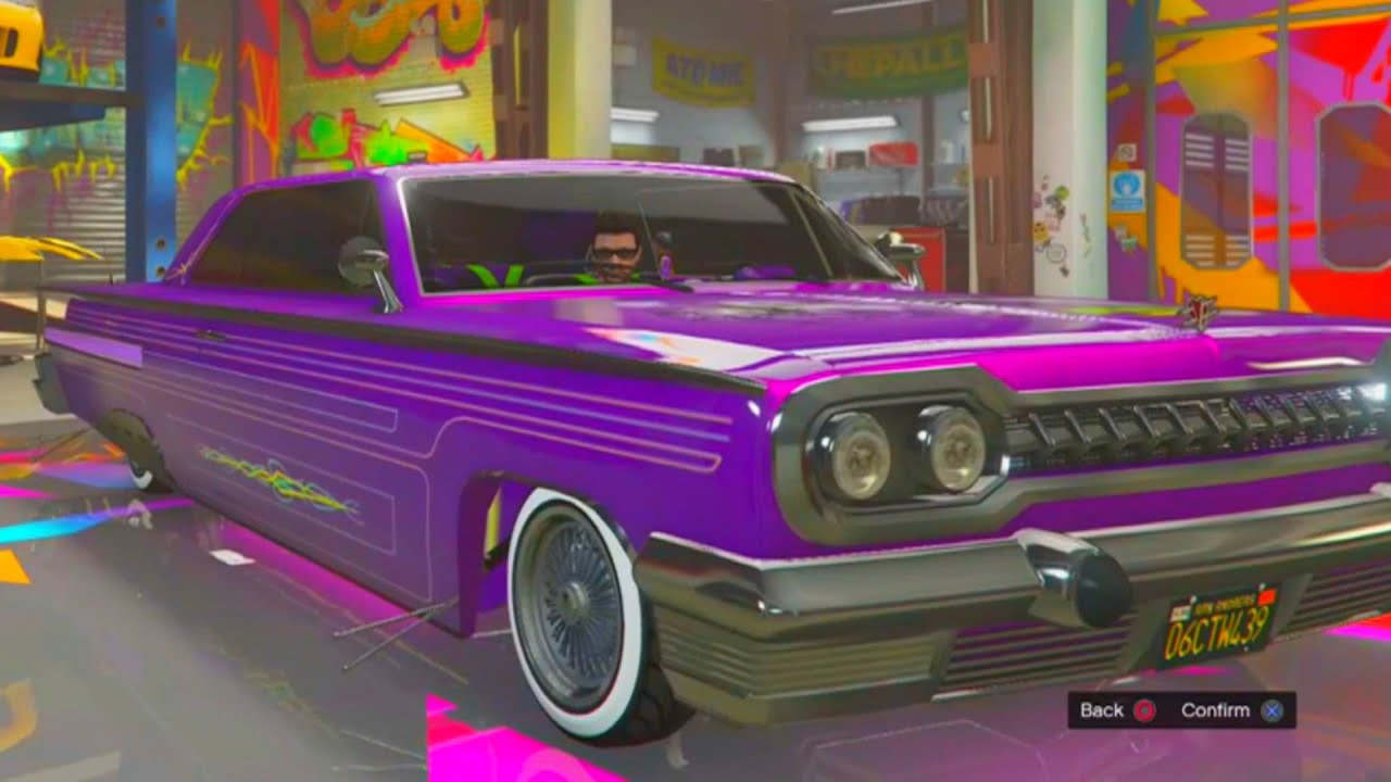 GTA 5 Online - Declasse Voodoo (Full Customization) Paint Job Guide
