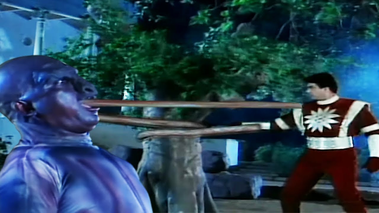 शक्तिमान और किल्विष के धूत के बिच युद्ध - Shaktimaan Episode - 304