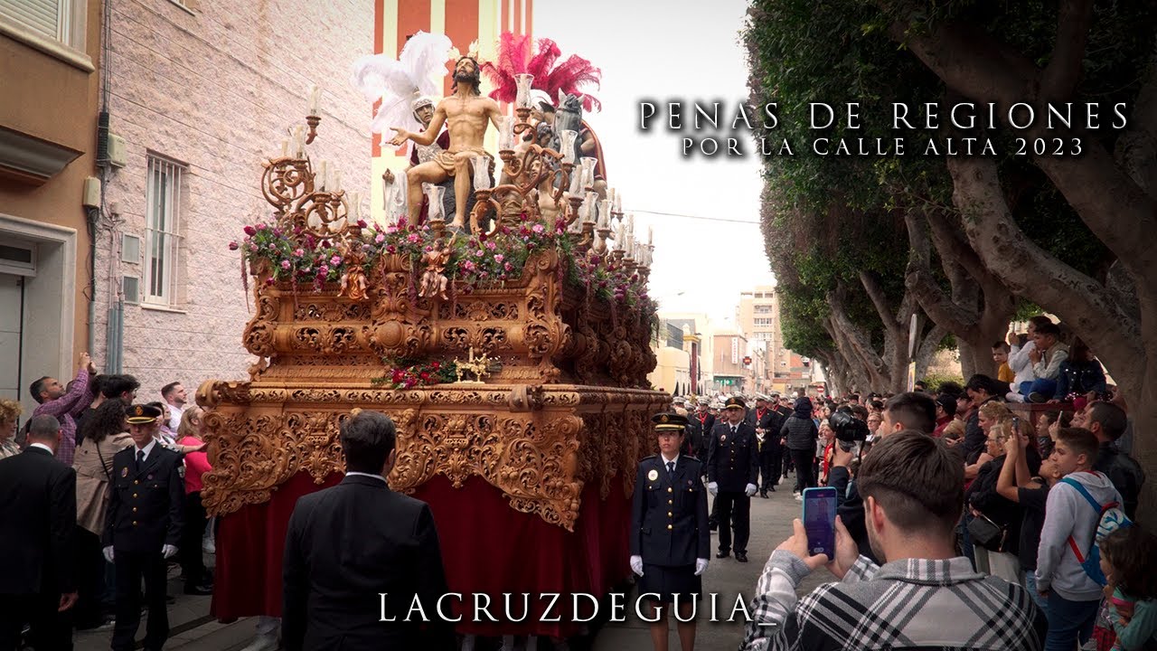 [4K] PENAS DE REGIONES POR LA CALLE ALTA - ALMERÍA 2023