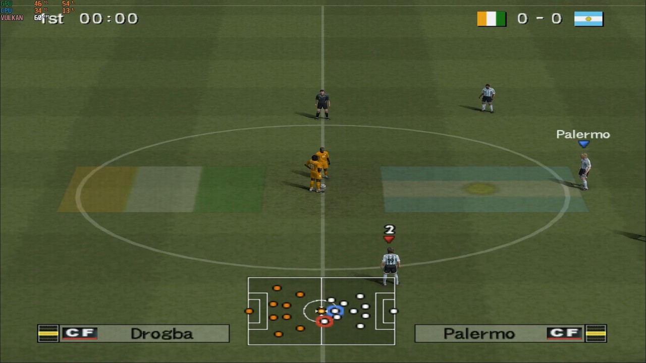 Winning Eleven 10 - PS2 - Argentina - Copa Internacional - #1