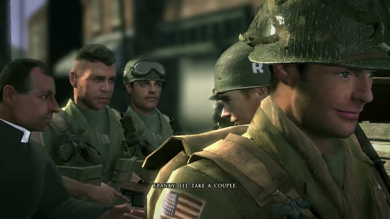 5. Five oh sink. Brothers in arms: Hell's Highway in 4K. on XBOX One X in 2026.
