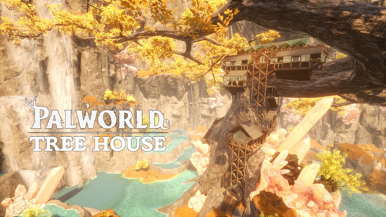 [팰월드] TREE HOUSE BASE TOUR [Palworld Feybreak Update]