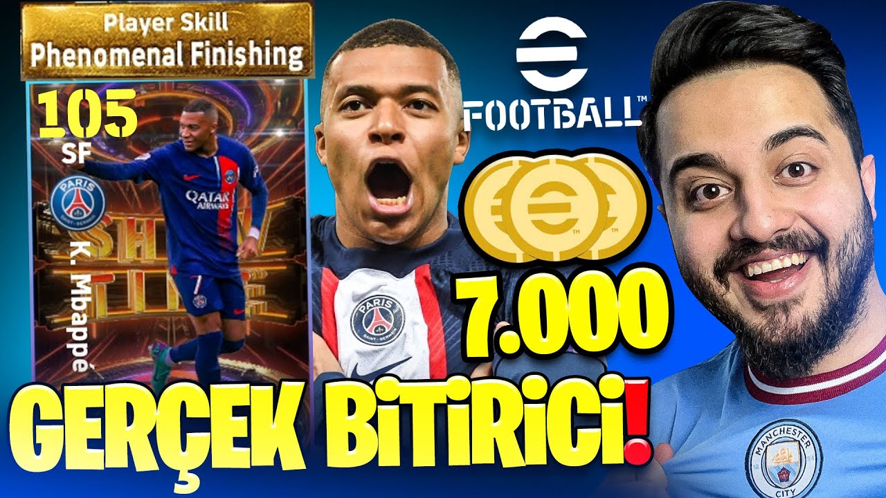 OHA! eFootball'a 105 OLAĞANÜSTÜ BİTİRİCİ MBAPPE KARTI GELMİŞ! BATTIK! eFootball 24
