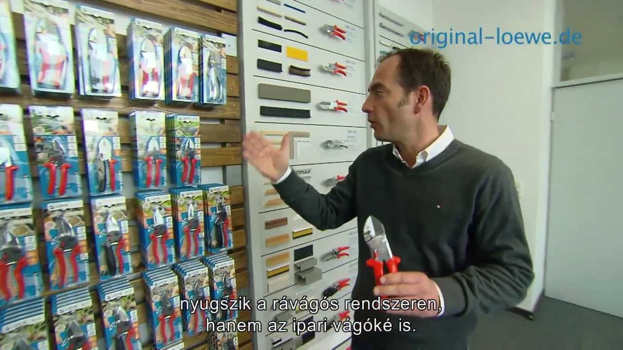 Original Löwe metszőollók és ágvágók sikertörténete