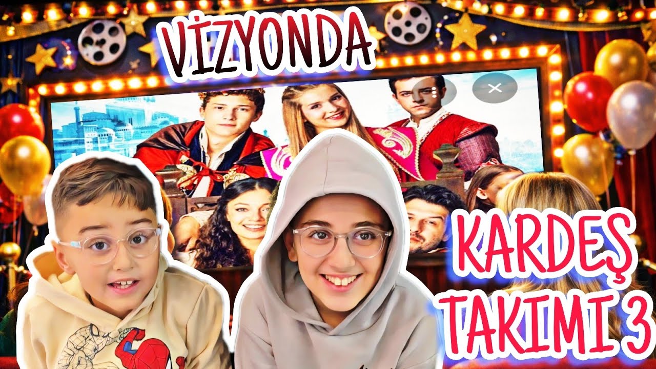 KARDEŞ TAKIMI 3 FİLMİNE GİTTİK | SİNEMA VLOG