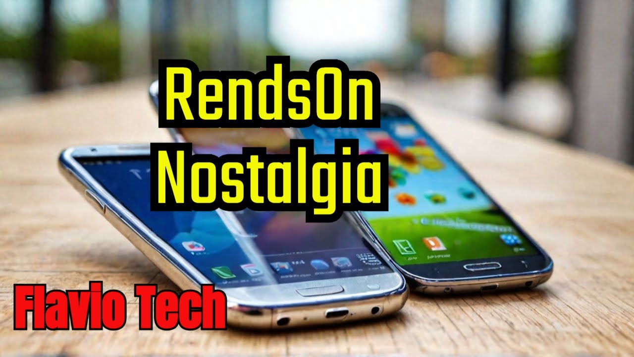 Samsung Galaxy S3 RendsOn Nostalgia e Comparativos #flaviotech