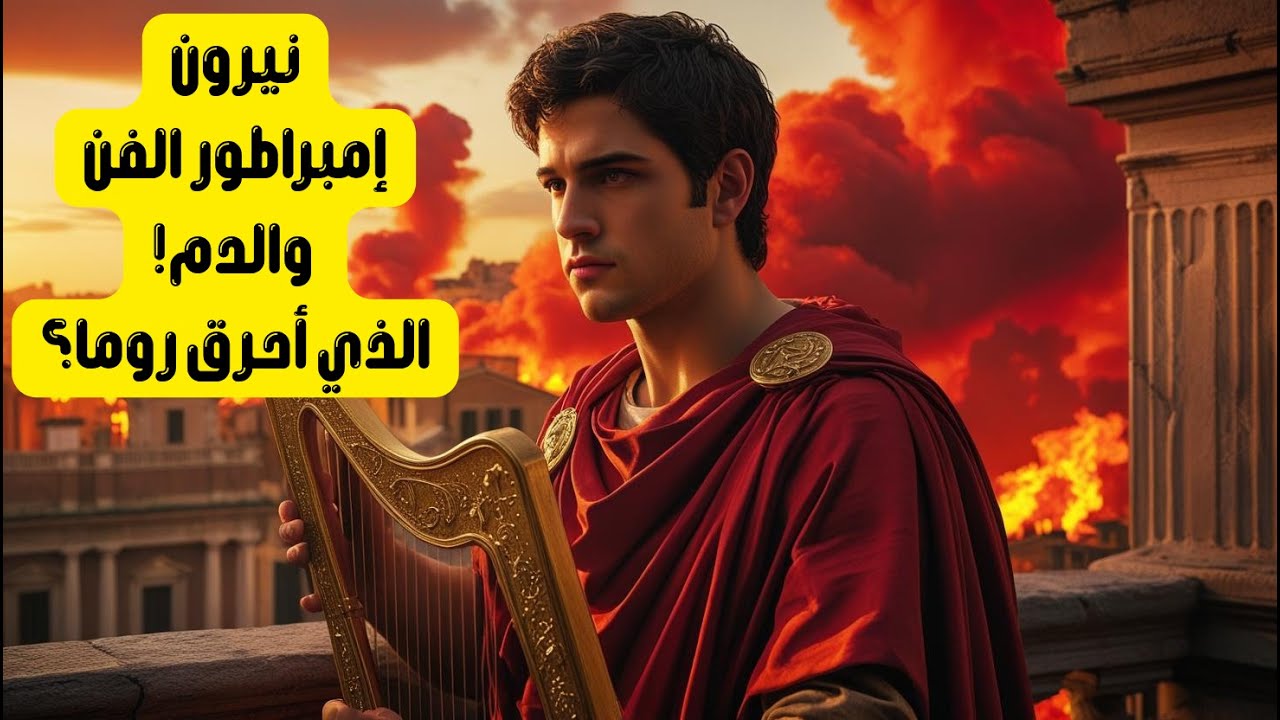 الإمبراطور نيرون – عبقري أم مجنون أحرق روما؟
