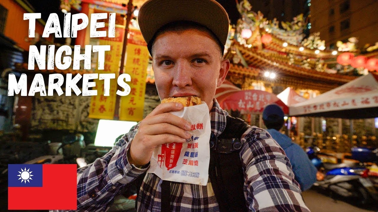 Taipei Night Market Street Food Tour  (台北夜市) 🇹🇼 - TOP 20 FOODS!