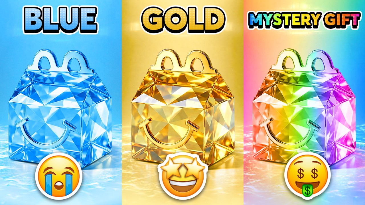 Choose Your Gift! Blue, Gold or Mystery Gift 🍕🍔🌭 Lunchbox Edition 😋 Quiz Kingdom