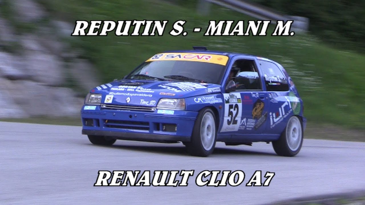 REPUTIN S. - MIANI M. | RALLY CARNIA 2022 | RENAULT CLIO A7 | VIDEOCLIP + PASSAGGI ESTERNI