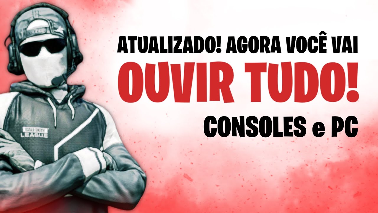DESCOBRI o SEGREDO para OUVIR PASSOS MUITO ALTO e MELHORAR O AUDIO no NOVO WARZONE BLACK OPS 6