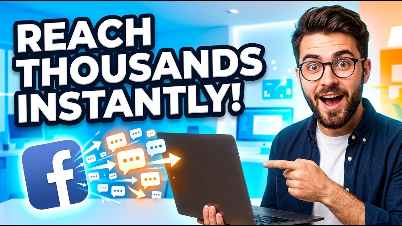 Bulk Message Sender for Facebook | Facebook Message Automation Tutorial