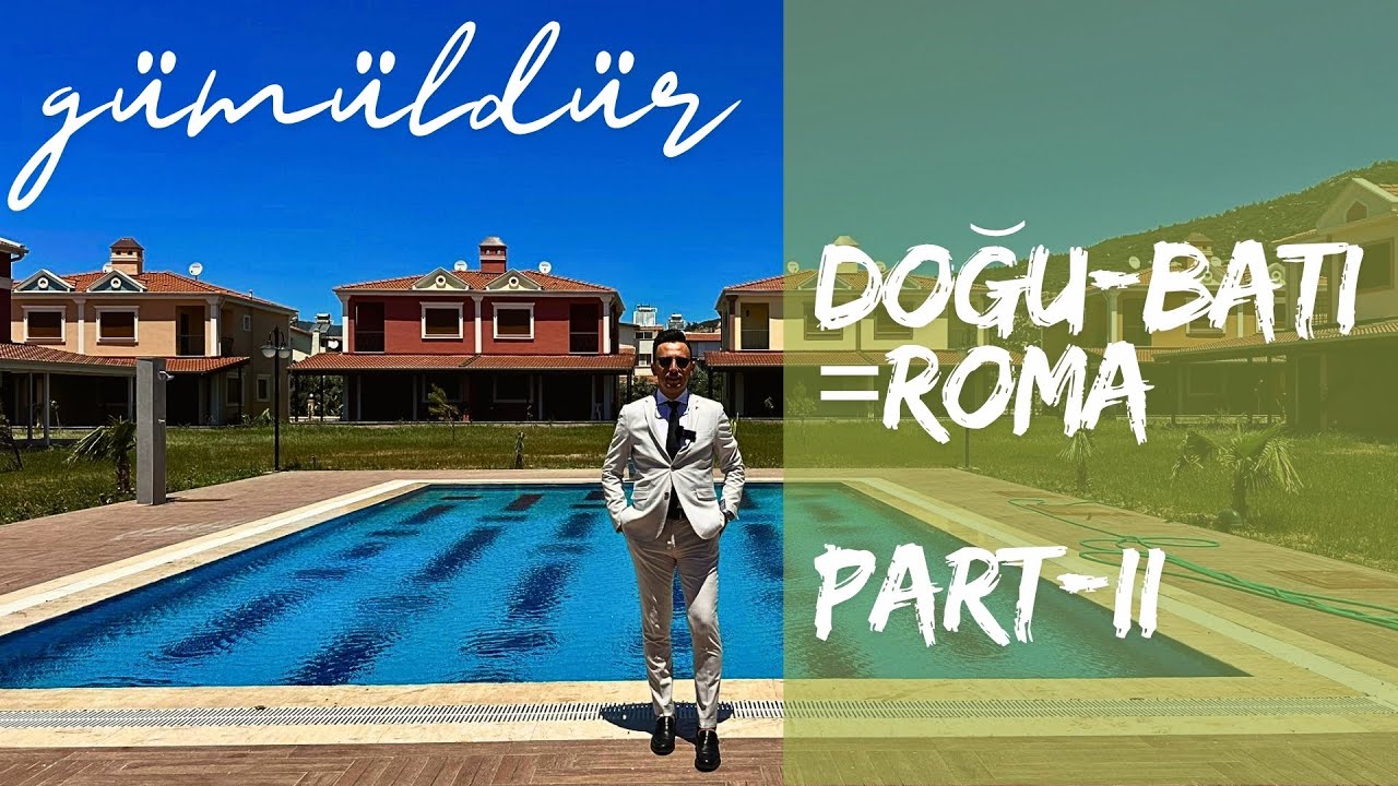 İZMİR'İN DÖRT FARKLI MİMARİ İLE TASARLANMIŞ ÖZDERE GÜMÜLDÜR'ÜN EN ÖZEL HAVUZLU SİTESİ #part 2