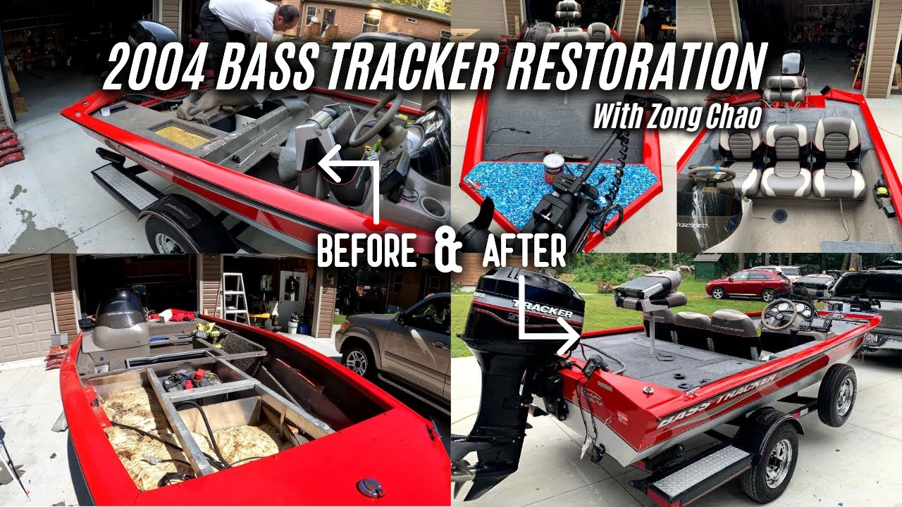 Making a 2004 Bass Tracker Look Brand New // Boat Restoration