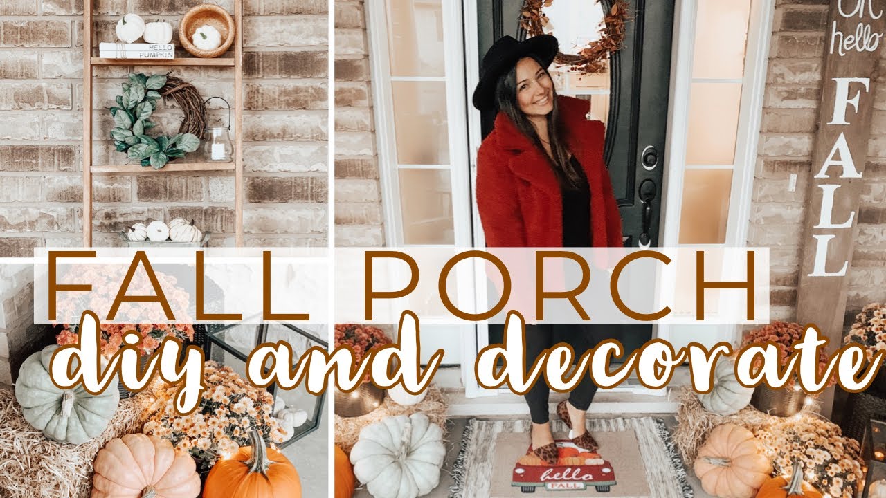 FALL DECORATE WITH ME 2020 | PORCH DECORATING IDEAS | PART 4