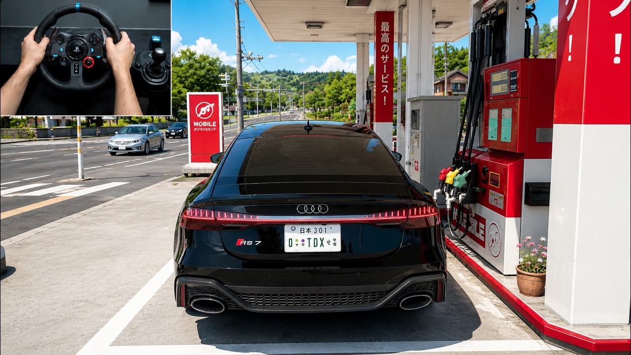 Audi RS7 Sportback | Forza Horizon 6 -logitech g29 steering wheel  gameplay