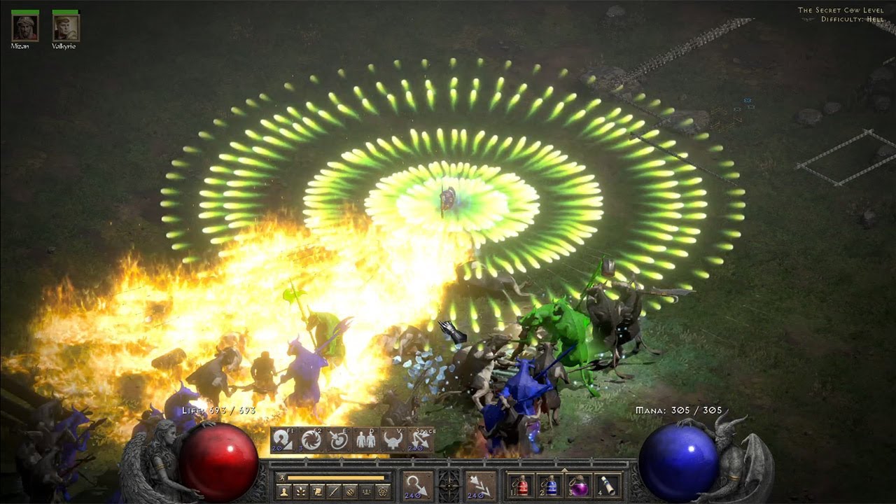 Bowazon Testing - Top-tier BotD Crusader Bow Pride Build, Cows P1 - Diablo 2 Resurrected