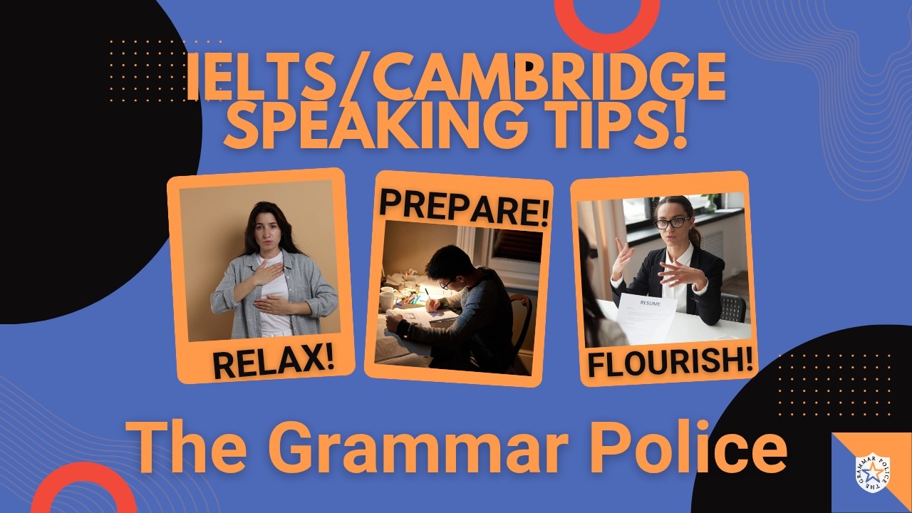 IELTS/Cambridge Speaking Exam Tips! | The Road to B2 English
