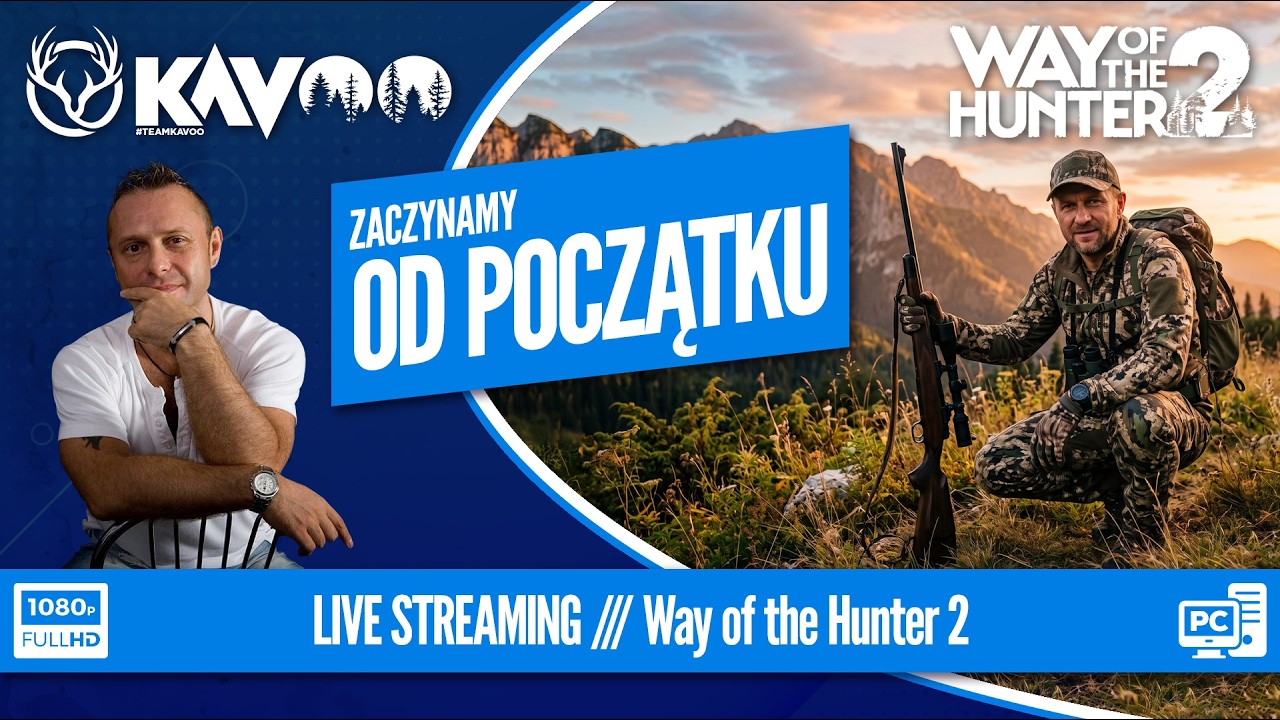 🔴LIVE🔴 ZACZYNAMY OD POCZĄTKU część 1 | Way of the Hunter 2 PL | Najlepszy symulator łowiectwa
